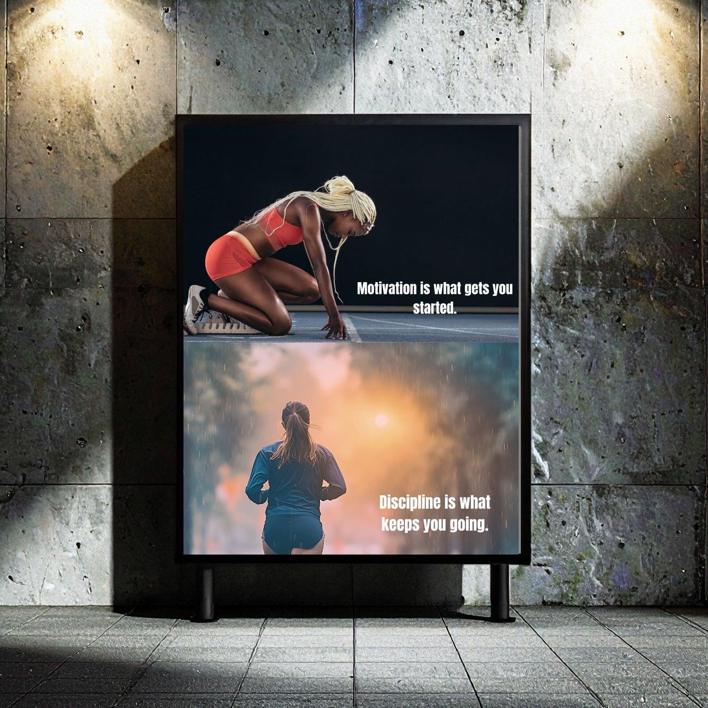 Motivation is what gets you started.