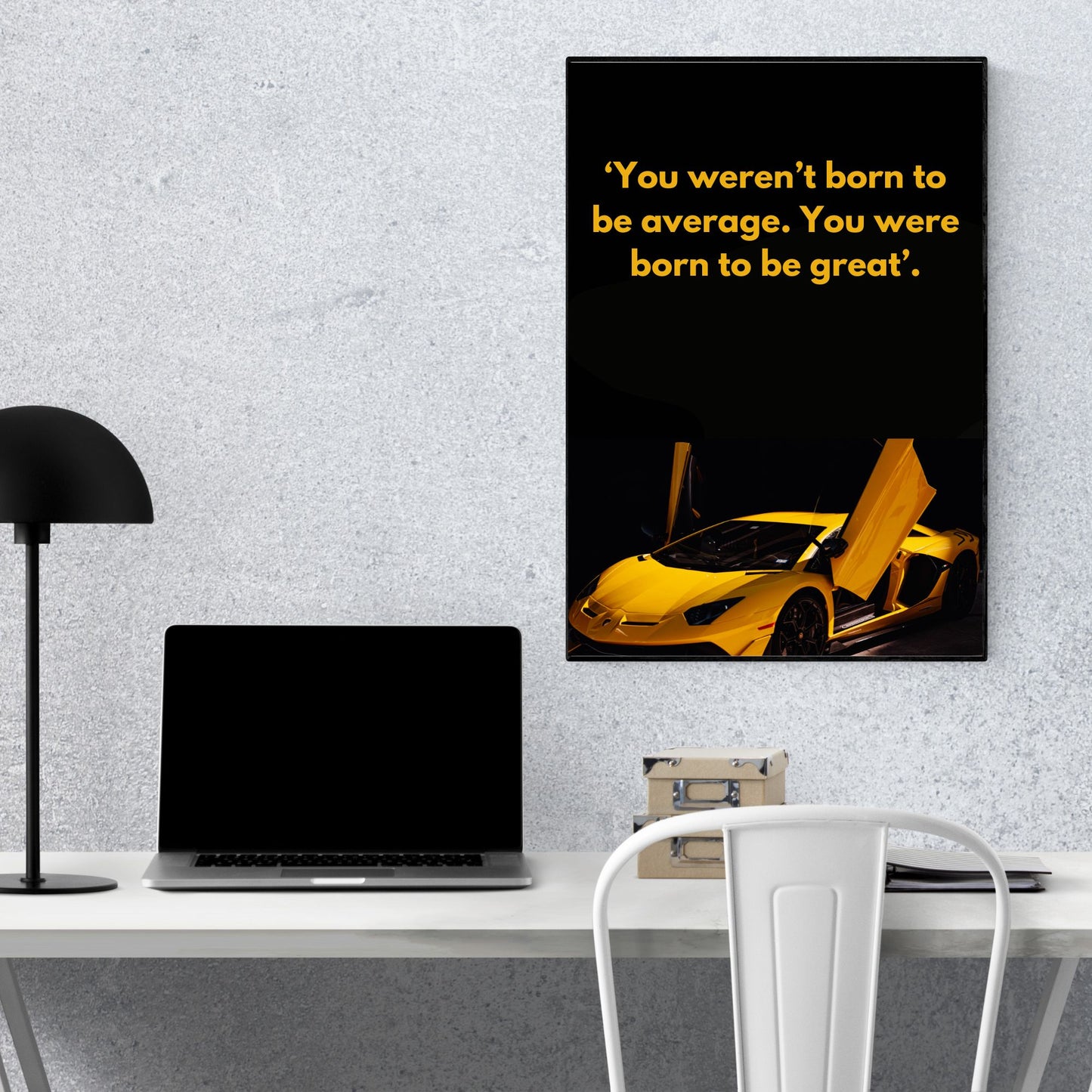 Inspirational Motivational Poster | You Were Made to Be Great | Digital Wall Art