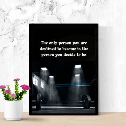 motivational posters - Inspiring Gym Art for Motivation and Intensity