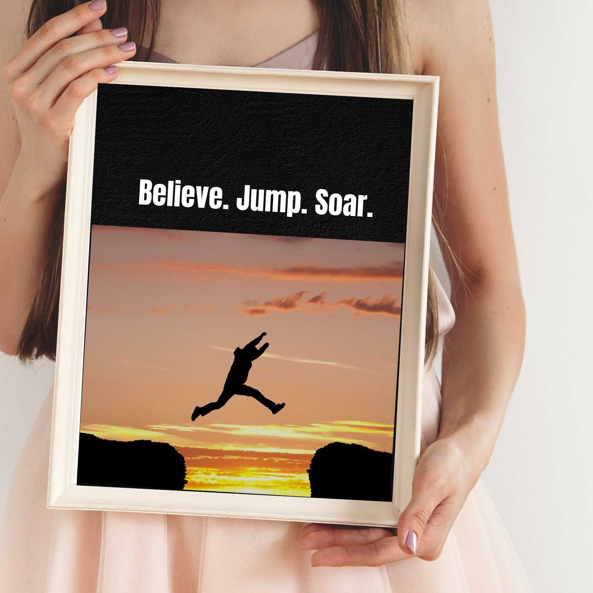 Believe jump soar