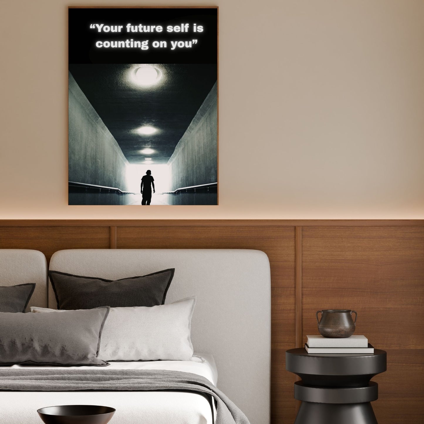 “Your Future Self Is Counting on You – Digital Motivational Poster” - £3.99