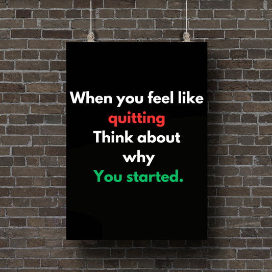 Motivational Gym Poster - Stay Inspired with Powerful Art for Fitness