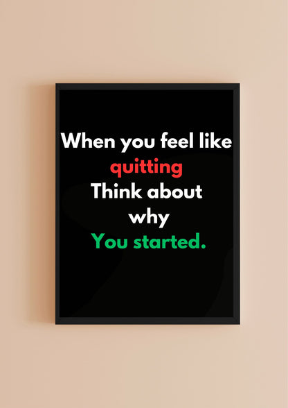 Motivational Gym Poster - Stay Inspired with Powerful Art for Fitness