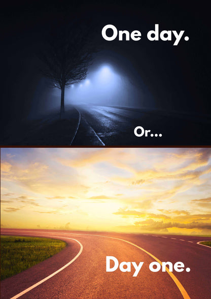 one day by one day motivational quote